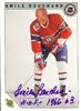 Emile Bouchard autographed