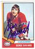 Serge Savard autographed