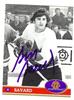 Serge Savard autographed