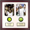 Andre Agassi & Pete Sampras autographed