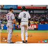 Derek Jeter & David Wright autographed