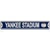 Signed Yankee Stadium Street Sign