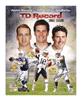 Tom Brady, Peyton Manning and Dan Marino autographed