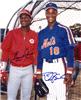 Eric Davis & Darryl Strawberry autographed