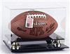 Signed Football  Display case cube