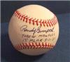 Signed Randy Gumpert - Mantle's 1st Hr