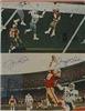 Joe Montana to Dwight Clark autographed