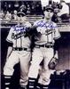 Warren Spahn  & Johnny Sain autographed