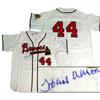 Hank Aaron autographed