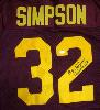 O.J. Simpson autographed