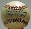 Harvey Haddix autographed