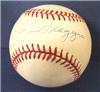 Signed Joe DiMaggio