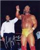 Signed Hulk Hogan - With Ali - Autographed 8x10 Photograph 