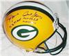 Bart Starr & Brett Favre  autographed