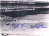 Ralph Branca & Bobby Thomson autographed