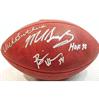 Signed Brian Urlacher Mike Singletary Dick Butkus