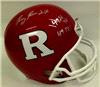 Signed Ray Rice Rutgers