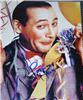 Pee-Wee Herman autographed