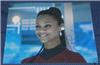 Zoe Saldana autographed