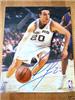 Signed Manu Ginobili