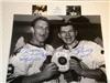 Bobby Hull & Stan Mikita autographed