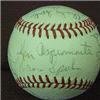 1973 Cleveland Indians autographed