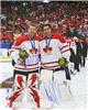 Martin Brodeur & Roberto Luongo autographed