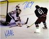 Martin Brodeur & Rick Nash  autographed