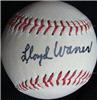 Lloyd Waner autographed