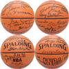 NBA Hall of Famers autographed
