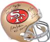 Jerry Rice, Steve Young, Deion Sanders & Ricky Jackson autographed