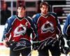 Joe Sakic & Peter Forsberg autographed