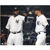 CC Sabathia & Derek Jeter autographed