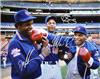 Doc Gooden, Darryl Strawberry & Mike Tyson autographed