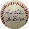 Gil Hodges autographed