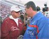 Urban Meyer & Bobby Bowden autographed