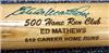 Signed Eddie Mathews