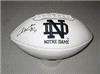 Theo Riddick Notre Dame Fighting Irish autographed