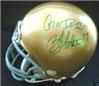 Signed Zeke Motta Notre Dame Fighting Irish