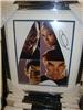 Signed Star Trek Cast (Pine, Quinto,Saldana & Bana)  Framed & Signed