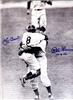 Yogi Berra & Don Larsen autographed