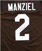 Johnny Manziel autographed