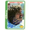 Signed Randy Cross