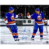 John Tavares & Kyle Okposo autographed