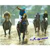 Victor Espinoza & American Pharoah autographed