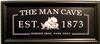 Texas Christian University Man Cave Sign autographed