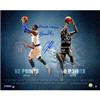 Carmelo Anthony & Bernard King autographed