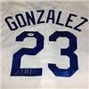 Adrian Gonzalez autographed