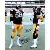 Signed Jack Lambert & Joe Greene