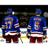 Ryan McDonagh & Dan Girardi autographed